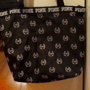 Pink Victoria Secret tote bag